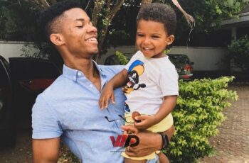 Young Sugar: KiDi Flaunts His Handsome Son