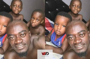 PHOTO: Lil Win Flaunts 3 Sons As He Celebrates Fathers Day