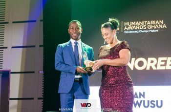 Jonathan Osei Owusu Honoured At Humanitarian Awards Ghana 2020