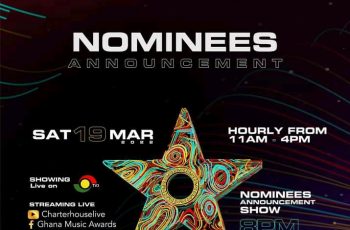 Full List Of Nominees Announced For Vodafone Ghana Music Awards 2022