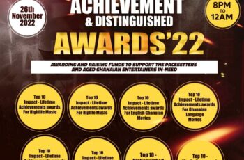 Date, Venue Announced For Ghana Lifetime Achievement & Distinguished Awards USA 2022